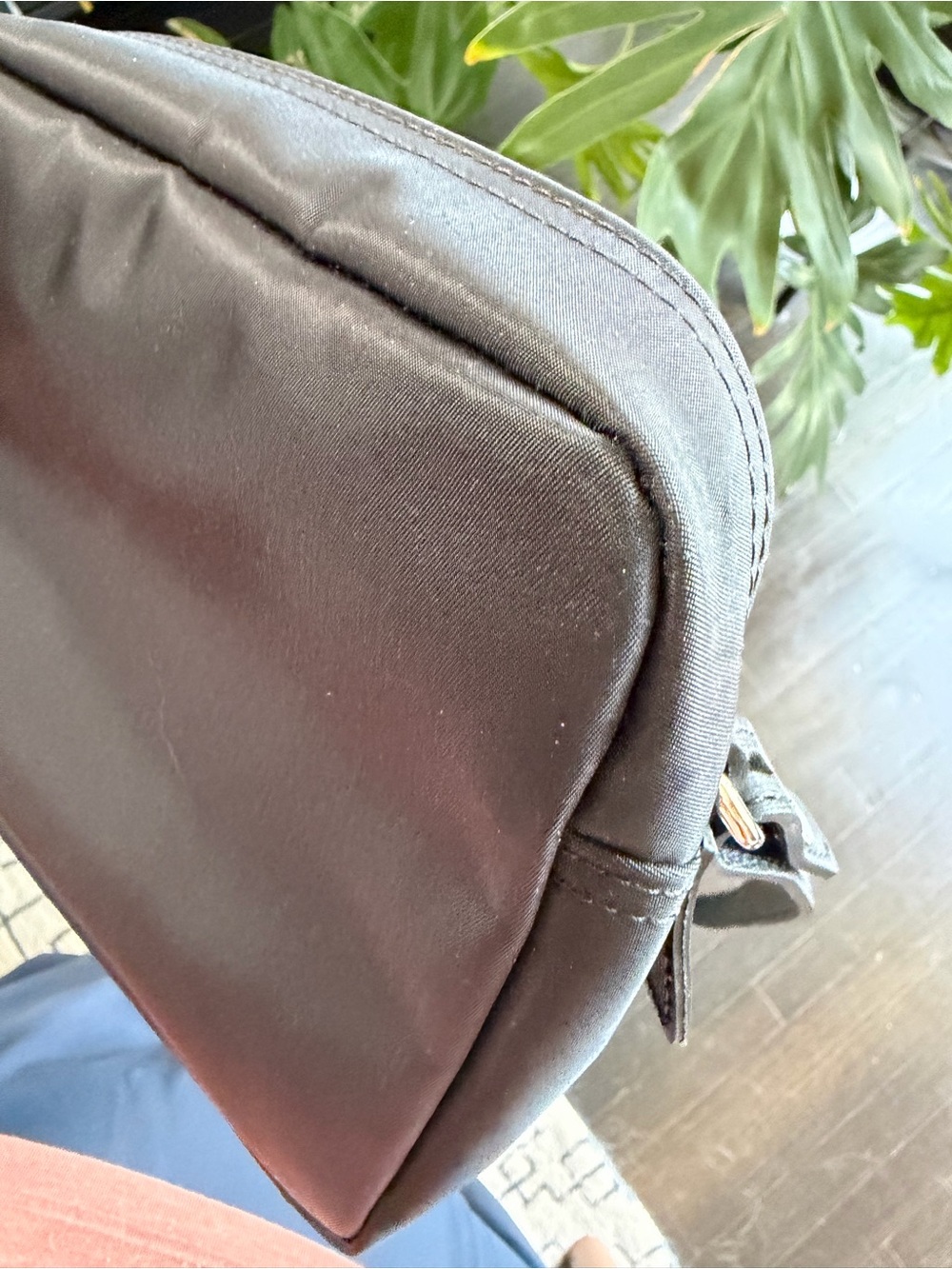 Longchamp Black Crossbody Nylon Mini Bag - Picture 12 of 14